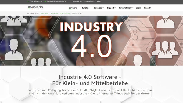 BAUMANN Software nutzt IIoT<br> 