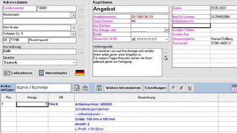 ERP-System für die variantenreiche Produktion